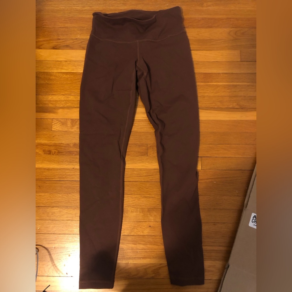 Prana maroon leggings size XS